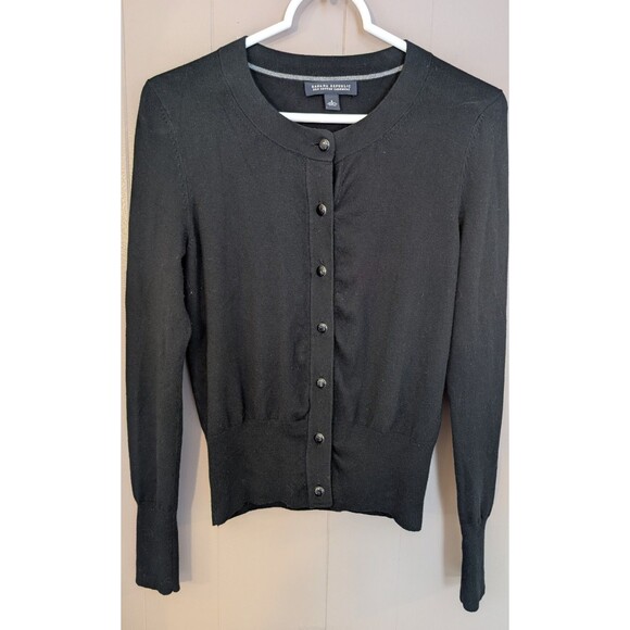 Banana Republic Sweaters - Banana Republic Women’s Silk Cotton Cashmere Black Cardigan Sweater Size Small